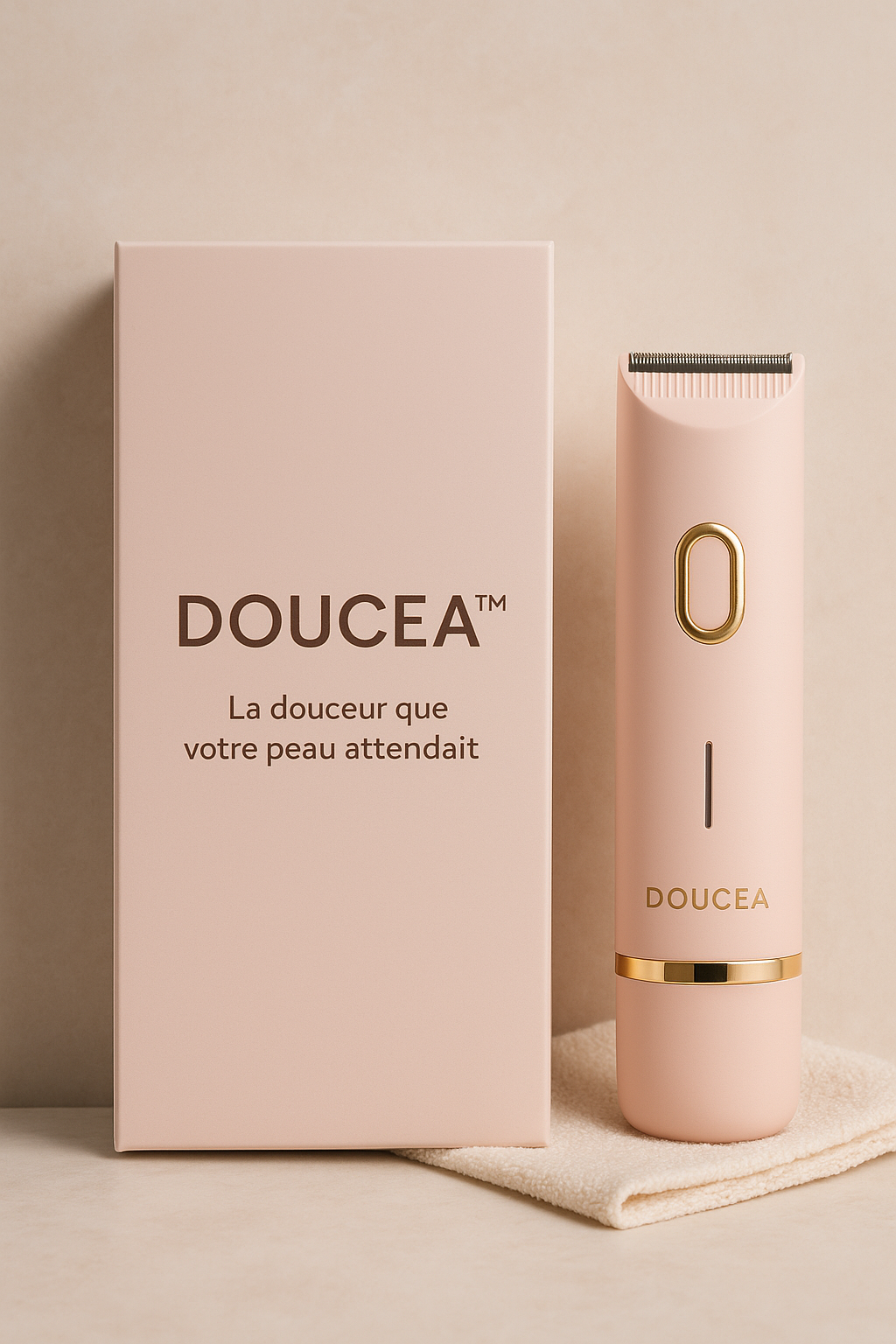 DOUCEA™ – Le rasoir 2-en-1 pour une peau douce, lisse et sans irritation